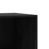 Wardrobe Black Oak Effect 77 x 48 x 102 cm PB
