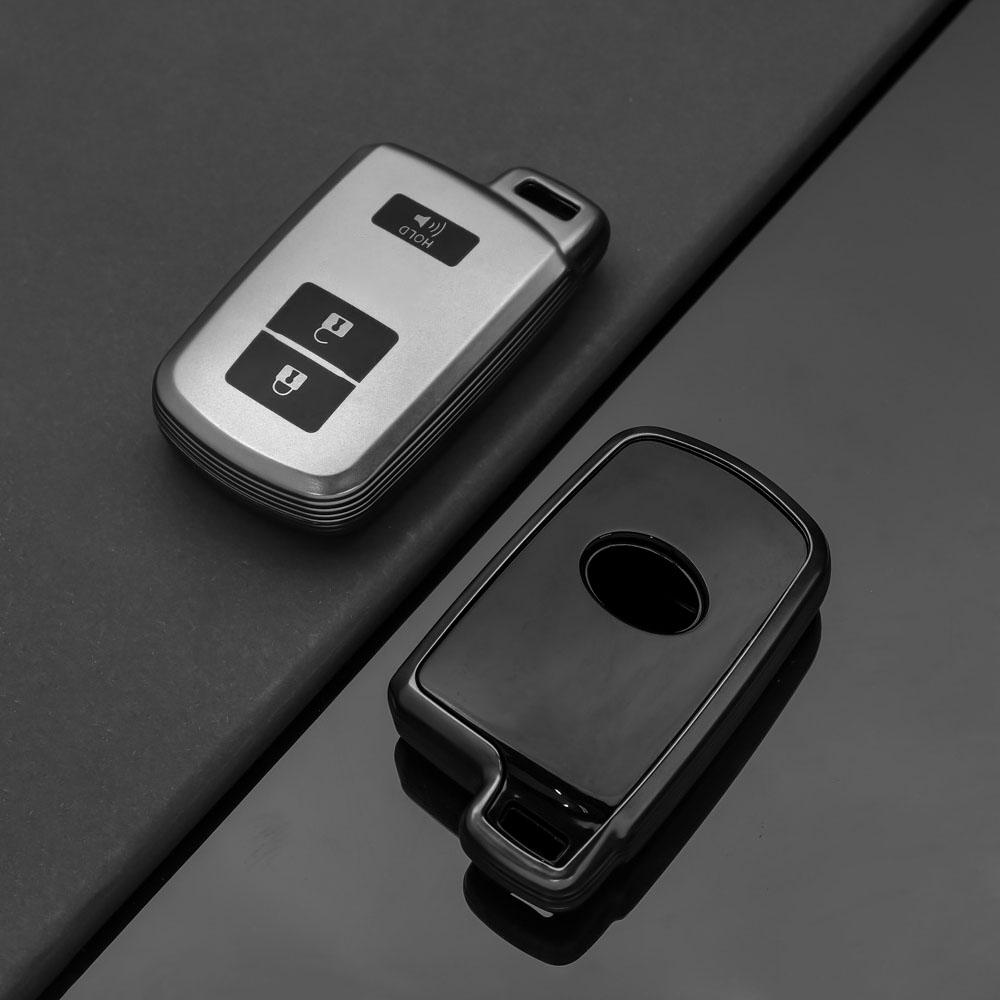 Neue TPU Auto Fernbedienung Schlüsselhülle Abdeckung Schale für Toyota Corolla Camry RAV4 Highlander Auris CHR Avalon Land Cruiser Geschützte Fob Tasche