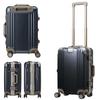 Suitcase Shockproof Aluminum Frame Carry Case S Size Quiet Double Casters TSA Lock Carry Bag Business Travel [Legend Walker] Carry-on (1-3