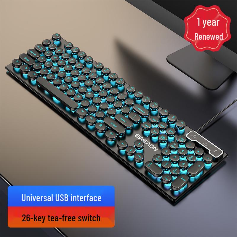 Pioneer GX330 Mechanical-Feel Gaming Keyboard & Mouse Set - Luminous for PC/Laptop