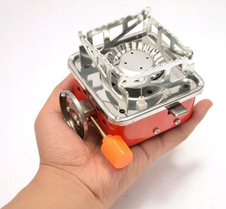 Mini gas stove for camping, camping, foldable stove, GAS