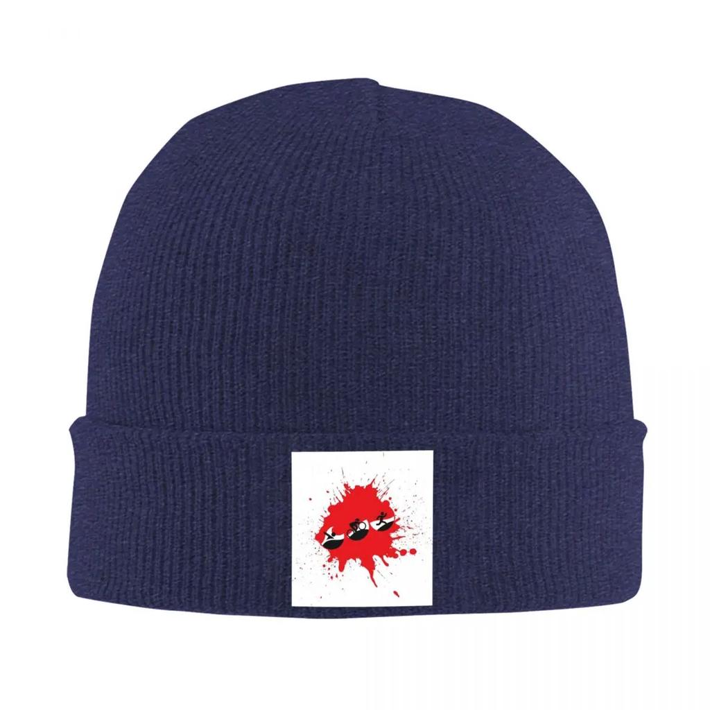 Triathlon Silhouette Warm Knitted Cap Winter Knit Bonnet Hat Skullies Beanies Hip Hop Caps for Unisex