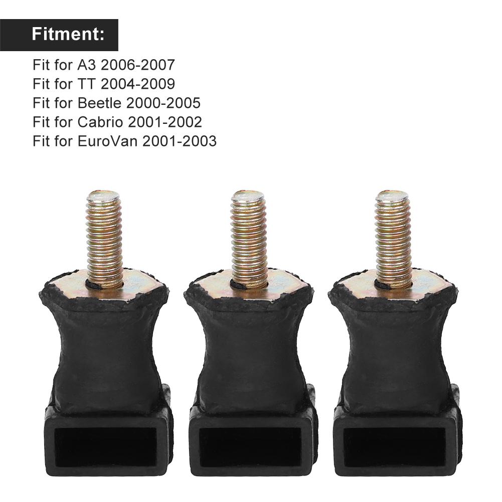 Ensemble de 3 pièces de support de pompe à air avec douille et support fixe 06A133567A Convient pour Beetle   Cabrio   EuroVan