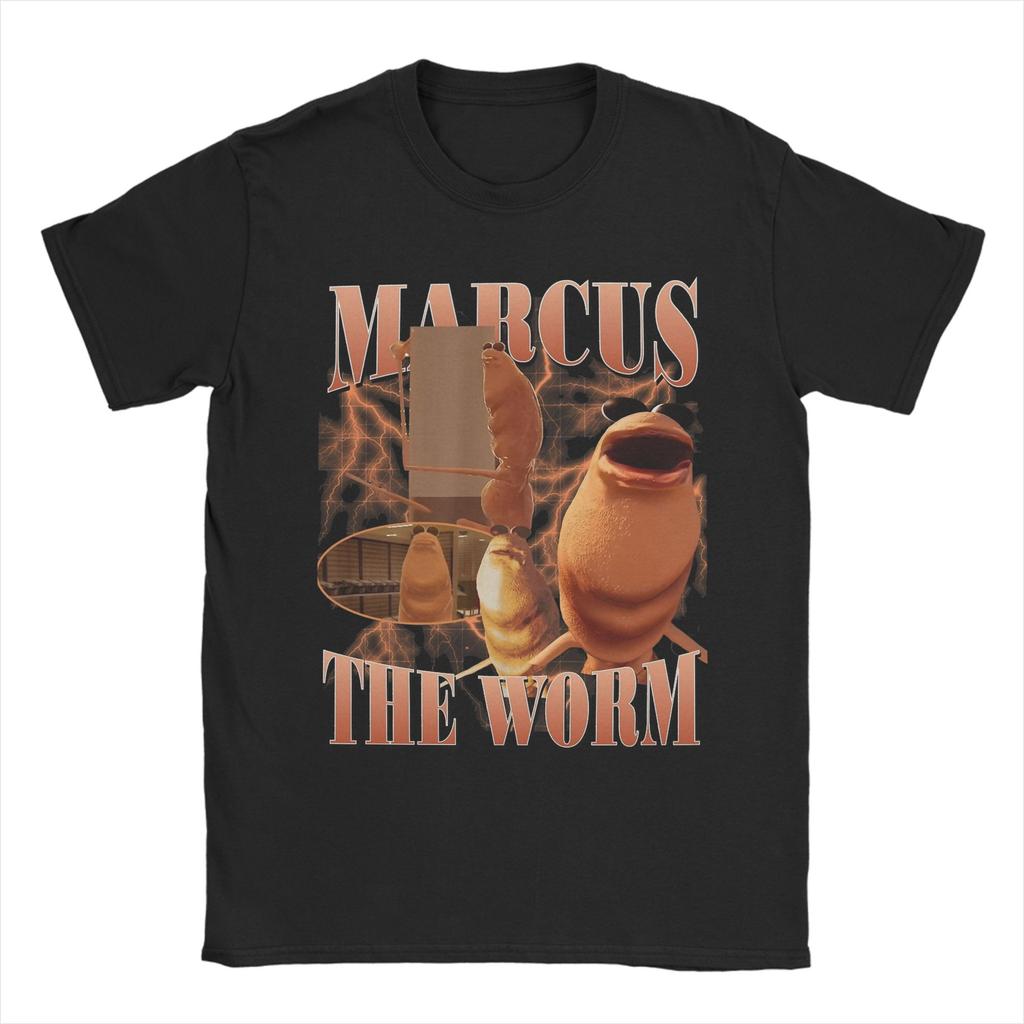 Funny Robert Help Marcus The Worm  Apparel Men Women T Shirts 100% Cotton Tee Graphic Printing  T-shirt Clothing