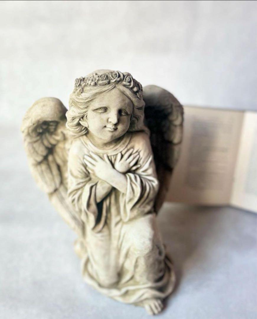 

[USED] Angel B British Ornament Figurine Antique Wonder Decor
