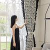 1PC NAPEARL 70-85% Shading Blackout Curtain Printed Flower Curtains Window Drapes For Living Room