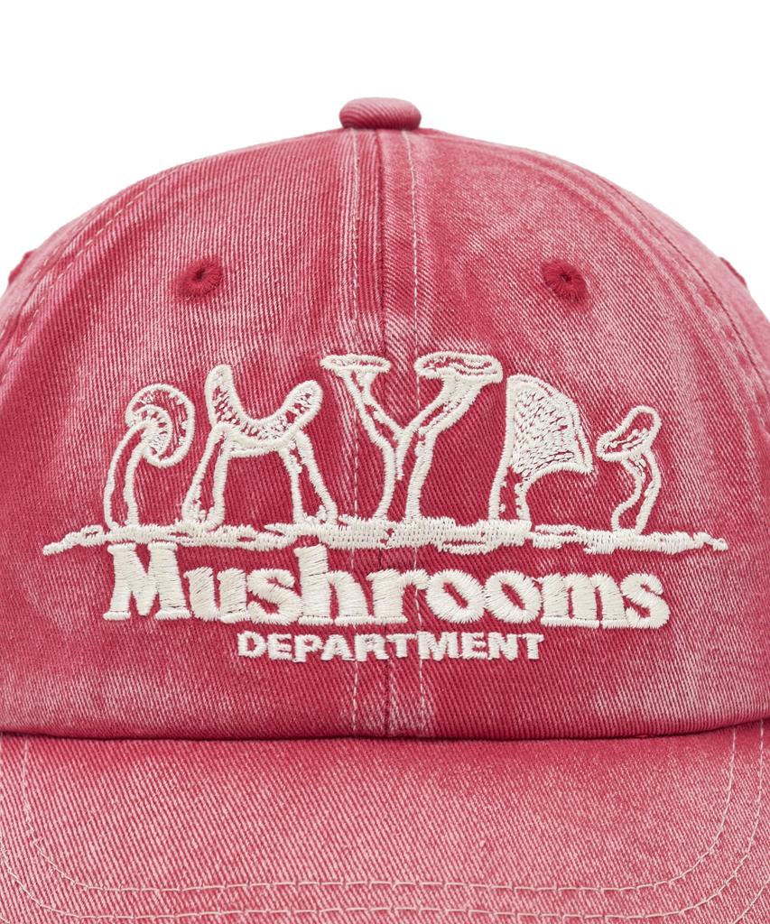 PHYSICAL DEPARTMENT Mushroom Washed Ball Cap_Red