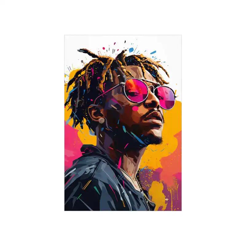 

Эстетика Хип-хоп Легенды Никогда Не Умирают Борьба с Демонами Рэпер Музыкальный Альбом Juice Wrld Постер Холст Принт Настенное Искусство Декор Комнаты 21cm×30cm NoFrame