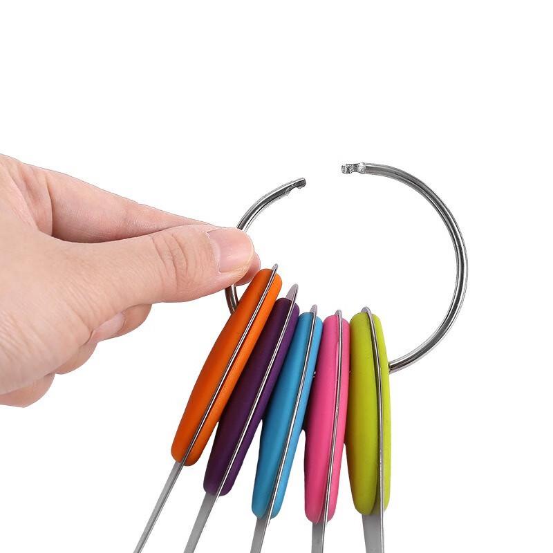 ZISIZ Stainless Steel Measuring Cups and Spoons Set