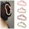 Acrylic Hollow Claw Clip Korean Style Geometric Shark Clip Sweet Cloud Shape Hair Claw  Daily
