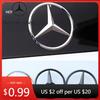 Autocolant Fierbinte pentru Mașină Insignă Spate ABS Autocolant Emblema Portbagaj pentru Mercedes Benz S320 W164 W203 W204 W168 C180 E320 A200 CLA CLK