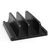Vertical Dual-Slot Storage Stand for Laptops, Tablets & Phones