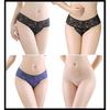 [Raiplus] Shorts Ladies Pants Underwear Sexy Thong 3 Pieces Set Women's Underwear Race Black Blue Beige XL