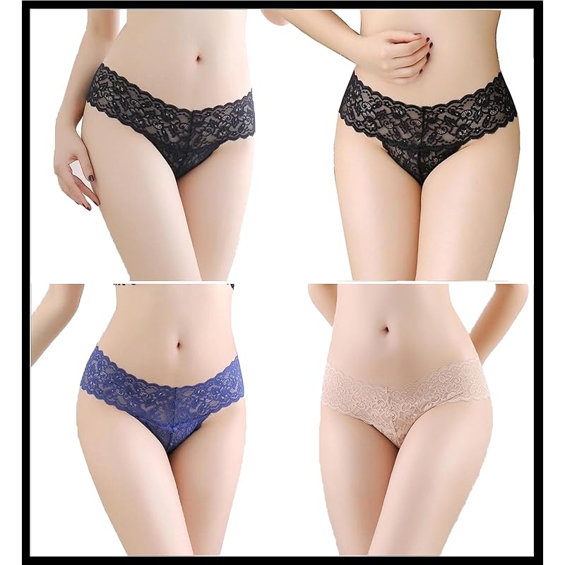 [Raiplus] shorts ladies pants underwear sexy thong 3 pieces set women's underwear race black blue beige XL