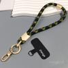 Mobile Phone Lanyard Adjustable Short Ins Metal Buckle Braided Rope Strong Anti-break Outdoor Mountaineering Hand Rope Male Travel