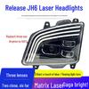 **Jiefang JH6 Headlight Assembly LED Upgrade: Dual Low Beams & Six High Beams**