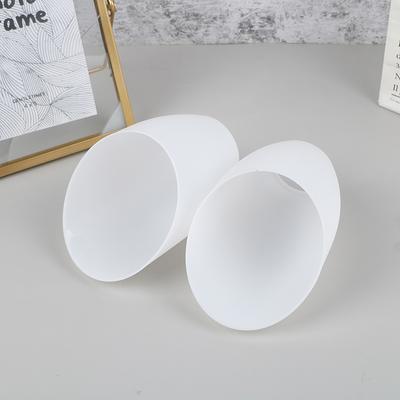 1Pcs Kunststoff Lampe Abdeckung Einfache Hause Licht Abdeckung Chic Licht Zubehör Weiß