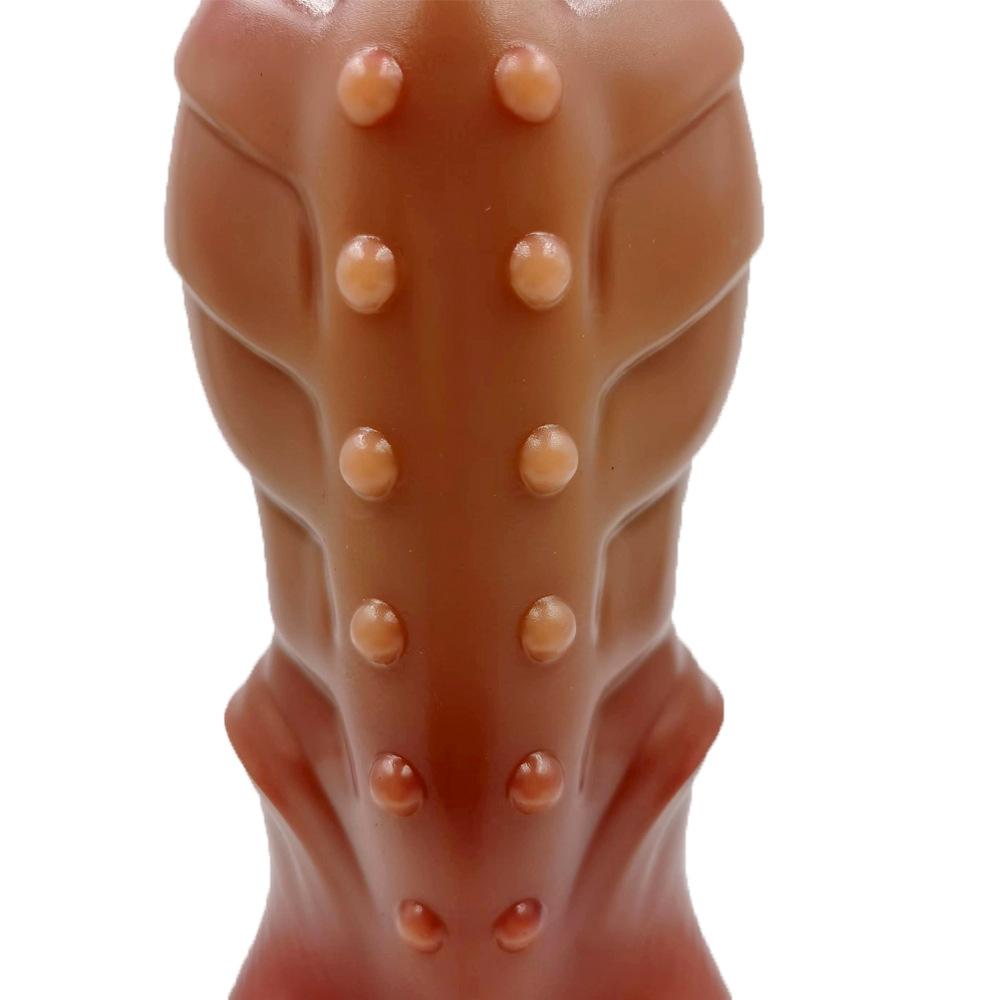 7cm Silicone Caterpillar Penis Sexy Octopus Tentacle Particles Female Masturbation Dildo Soft Simulation Penis
