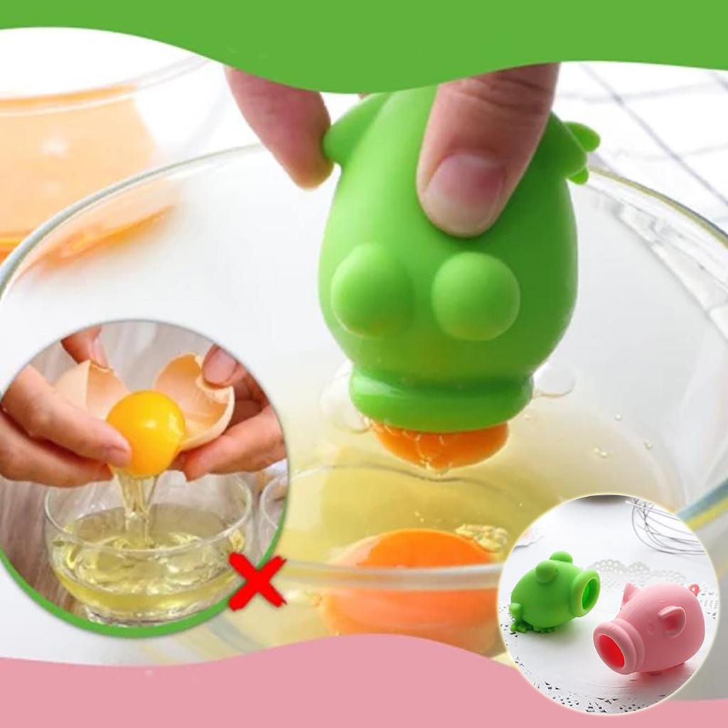 Buy Eggs White Separator,Silica Gel Eggs White Separator Creative Eggs