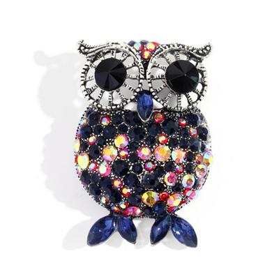 Hohe Feine Strass Eule Anstecknadel Brosche Hohe Qualität Tier Anstecknadel Brosche Vogel Mantel Vielseitig Ansteckblume Kleid Zubehör Klasse Hochzeitsschmuck