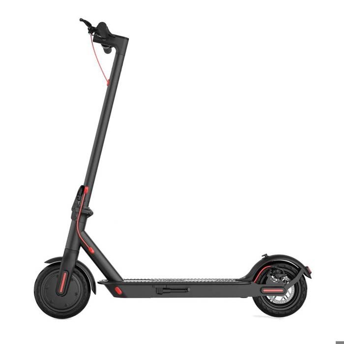 Nanrobot H1 Electric Scooter, 350W Motor, 36V 5.2Ah Battery, 15 Km Range, 8.5-inch Wheels, Electronic Brakes, Black