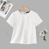 ZANZEA Women Casual Round Neck Summer Short Sleeve Print Blouse