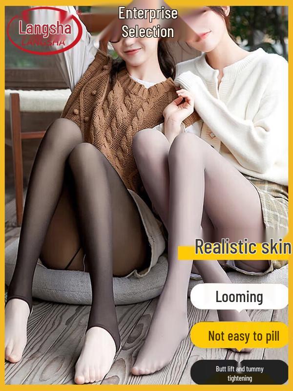 

Женские термоколготки LangSha с эффектом прозрачности