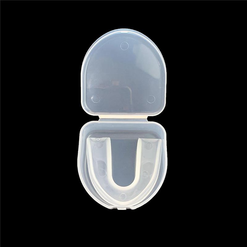 Jednostranný chránič zubů s krabičkou, Termoplastická rovnátka, Rovnátka s krabičkou, Ortodontický retainer