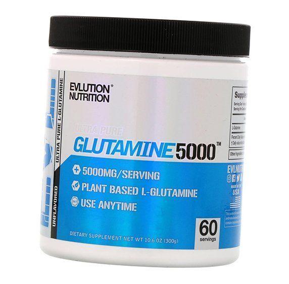 

Glutamine, Glutamine 5000, Evlution Nutrition 300g Unflavored (32385001) 300g Unflavored
