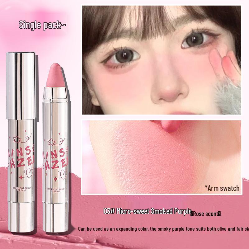 Mingxi Zhi Multi-use Blush & Contour Stick - Airy Texture for Blush, Contour, and Eyeshadow