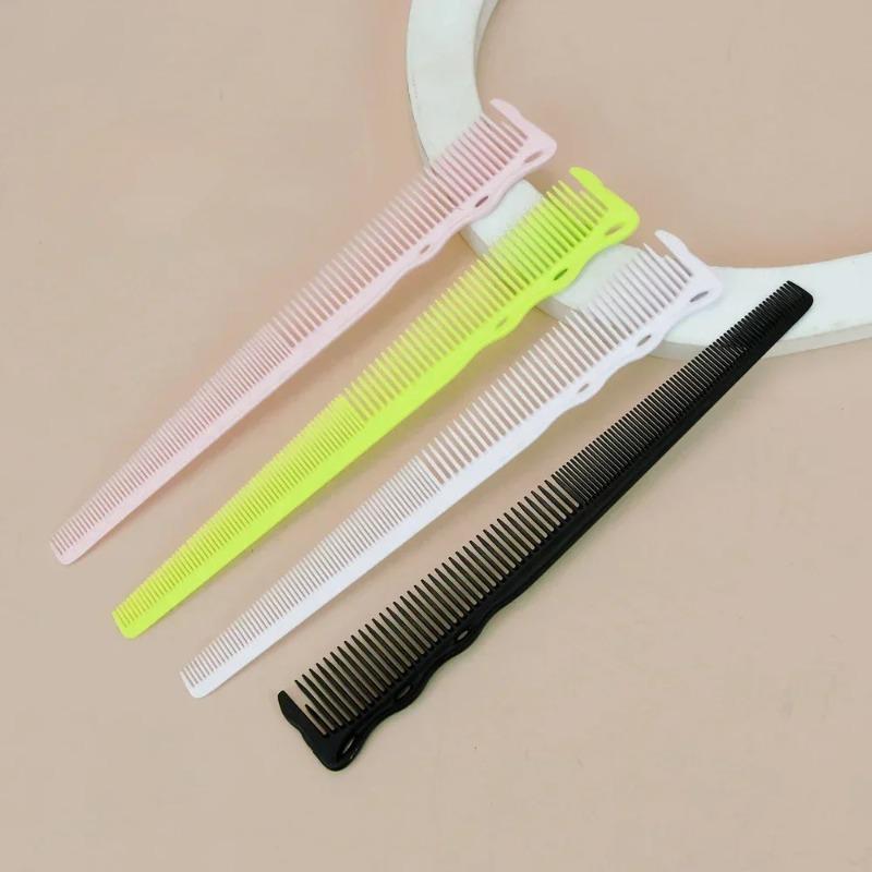 Pente de corte de cabelo Barbearia Cabeleireiro Pentes de corte de cabelo profissional Costeletas Escova de cabelo Salão de cabeleireiro Ferramentas de estilo Escova de cabelo