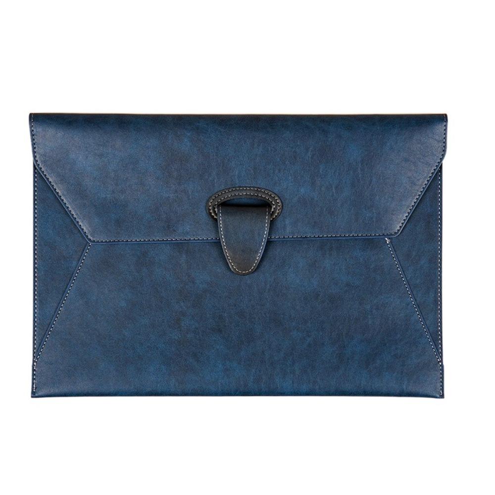 Leather Data File Bag Waterproof Business Document Bag A4 File Bag Storage Bag  Material