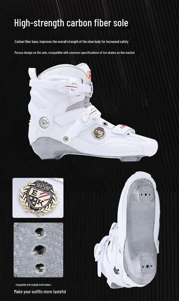 Luoshen Carbon Fiber Speed Skating and Roller Blades for Adults and Kids