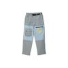 New Era SS22 Color Block Printed Loose Sports Pants Unisex Bottoms Gray 13095636