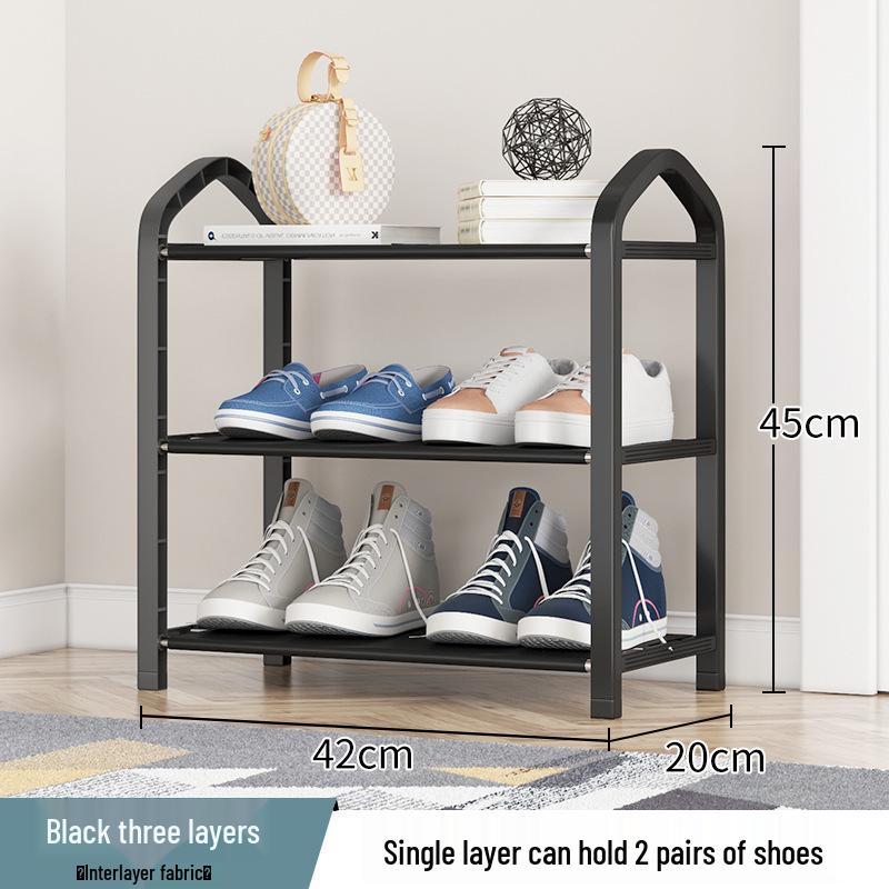 Multi-Layer Dustproof Shoe Rack for Dormitory and Entryway Storage