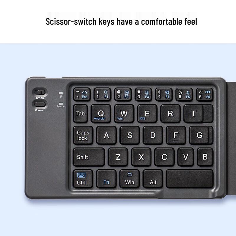 ShanYe BT30BK Foldable Wireless Bluetooth Keyboard