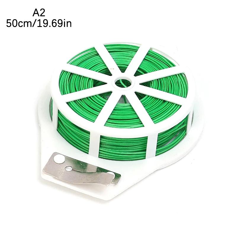 20/30/50M Plant Twist Ties Iron Wires Support Garden Climbing Cane Fixed Line Multifunction Grape Vines Cable Tie Fixed Line