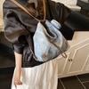 Pu Material Large Capacity Commuter Tote Bag With Zipper Closure For Daily Use