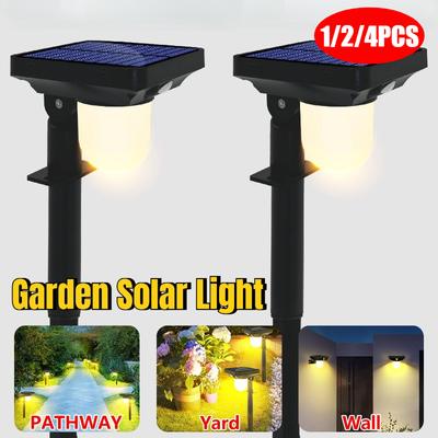 Solární světla na cestu Vodotěsná Super jasná Solární LED Osvětlení krajiny Venkovní Dvůr Trávník Patio Příjezdová cesta Zahradní výzdoba