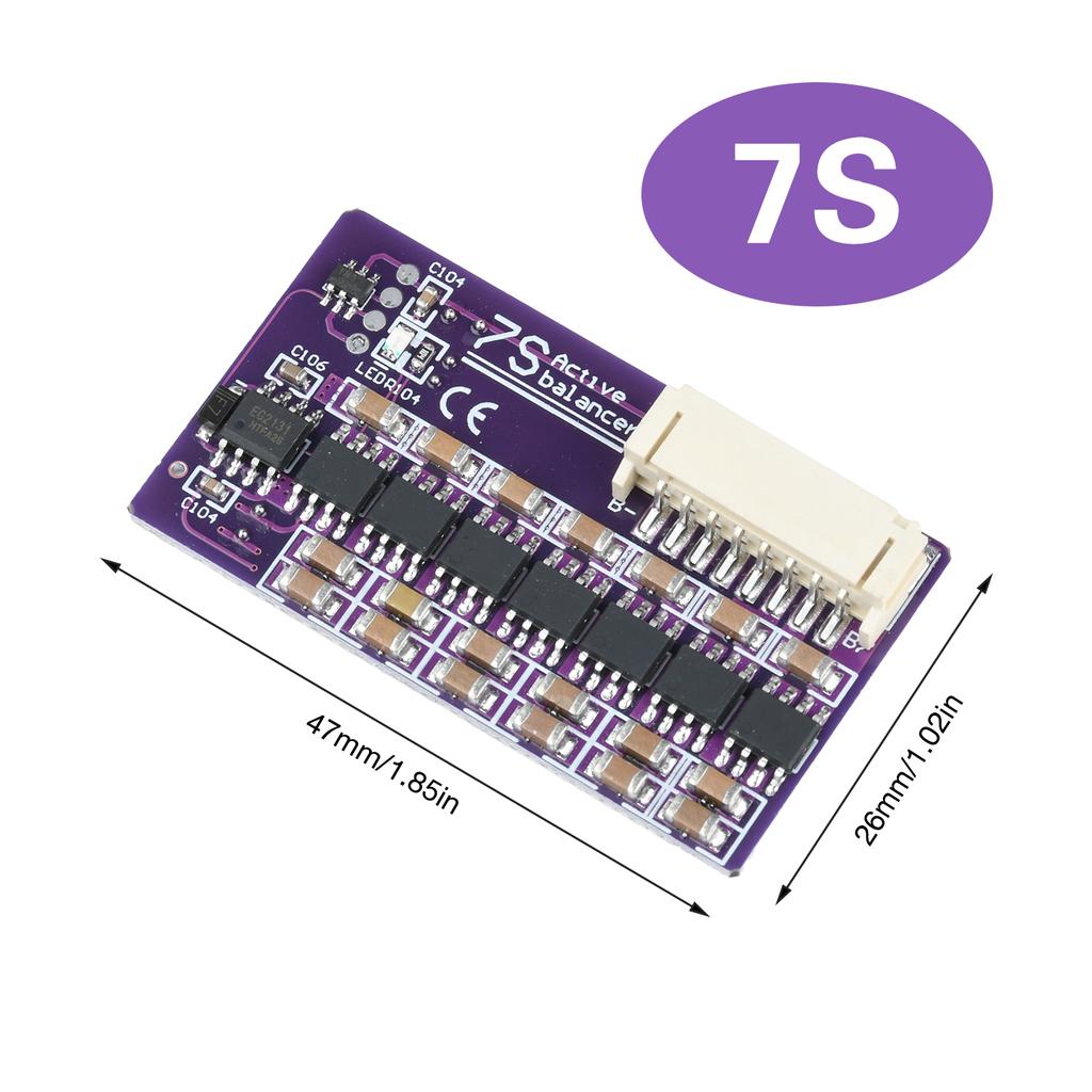 BMS 1.5A 3S 4S 5S 6S 7S 8S 14S 17S 21S Li-ion Lifepo4 LTO Lithium Battery Active Equalizer Balancer Board Balance Capacitor