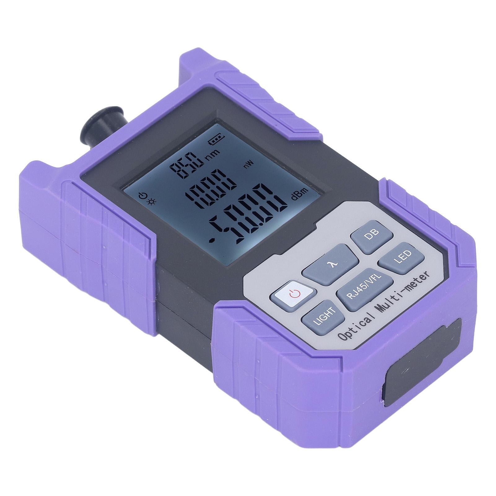 

Оптический измеритель мощности с фонариком Высокоточный тестер затухания оптоволоконного света для SC FC ST