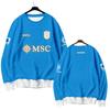 Napoli 26-27 Season Football Sweatshirt Crew Neck Long Sleeve Men Women Fans