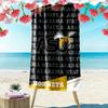 Alabama State Hornets Print Beach Towel, Large Soft Quick Dry Towel for Beach Camping Swimming