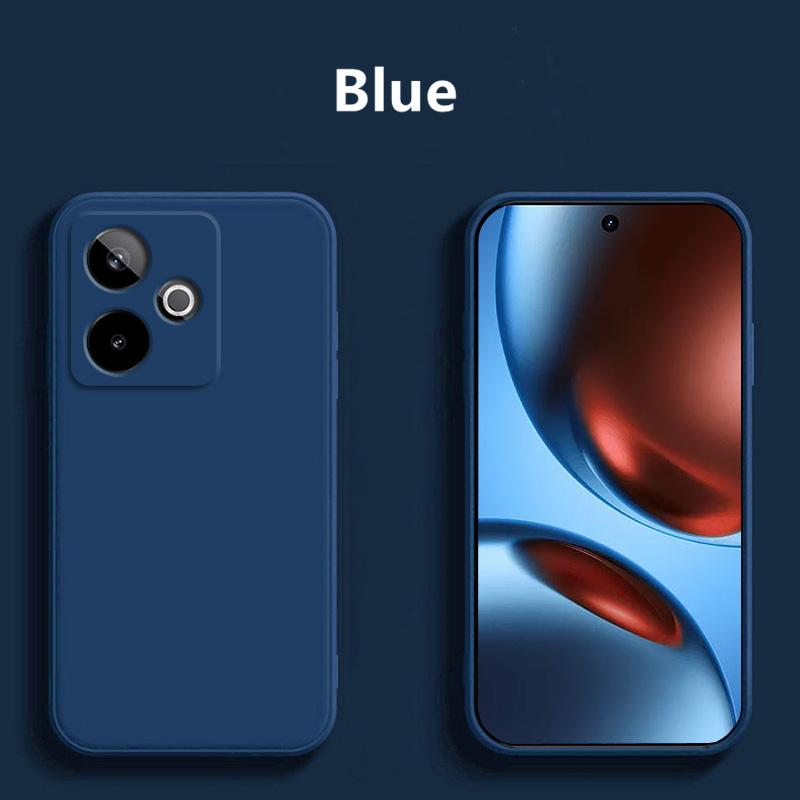 Pre puzdro Realme GT7 Pre puzdro pre kryt Realme GT7 Kvapalný silikón TPU Nárazuvzdorné jednofarebné puzdro na telefón pre Realme GT7 Čínske puzdro