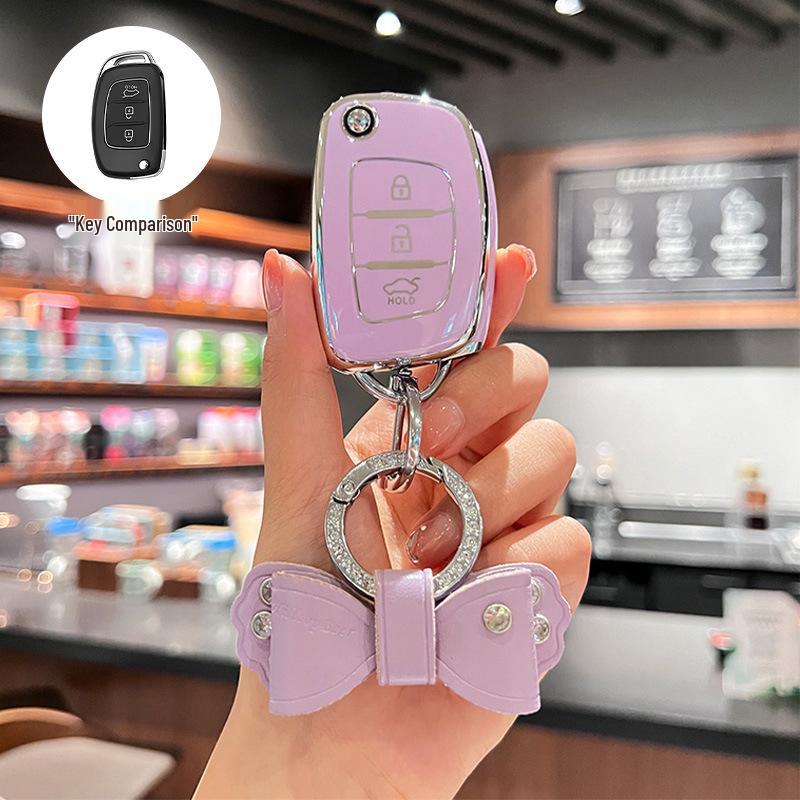 Hyundai Schlüsselhülle für ix35, Langdong, Lingdong, Mingtu, Elantra, ix25, Reina, Santa Fe, Fiesta