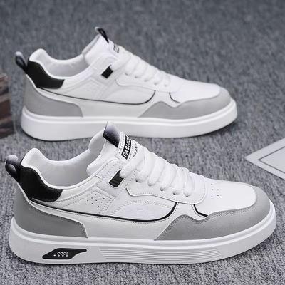 Vrijetijdssporten ademende heren trendy schoenen nieuwe zomer student veelzijdige kleine witte schoenen mode board schoenen heren