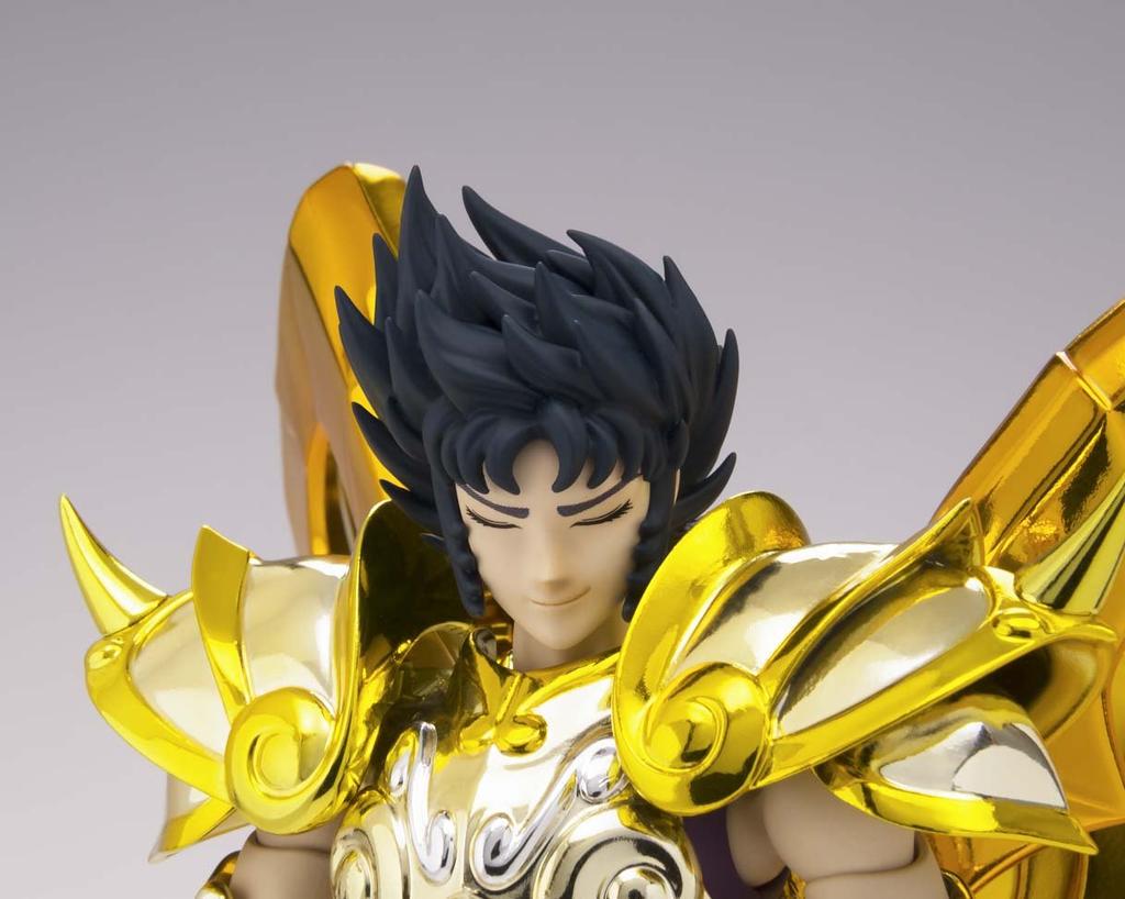 TAMASHII NATIONS Saint Seiya Myth Cloth EX Saint Seiya Capricorn Shura 180mm ABS PVC Diecast Painted Movable Figure (God Cloth) Approx. & &
