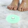Siphons de sol en silicone Crépines d'évier Type à pression Bouchon de vidange pour baignoire Salle de bain Cuisine