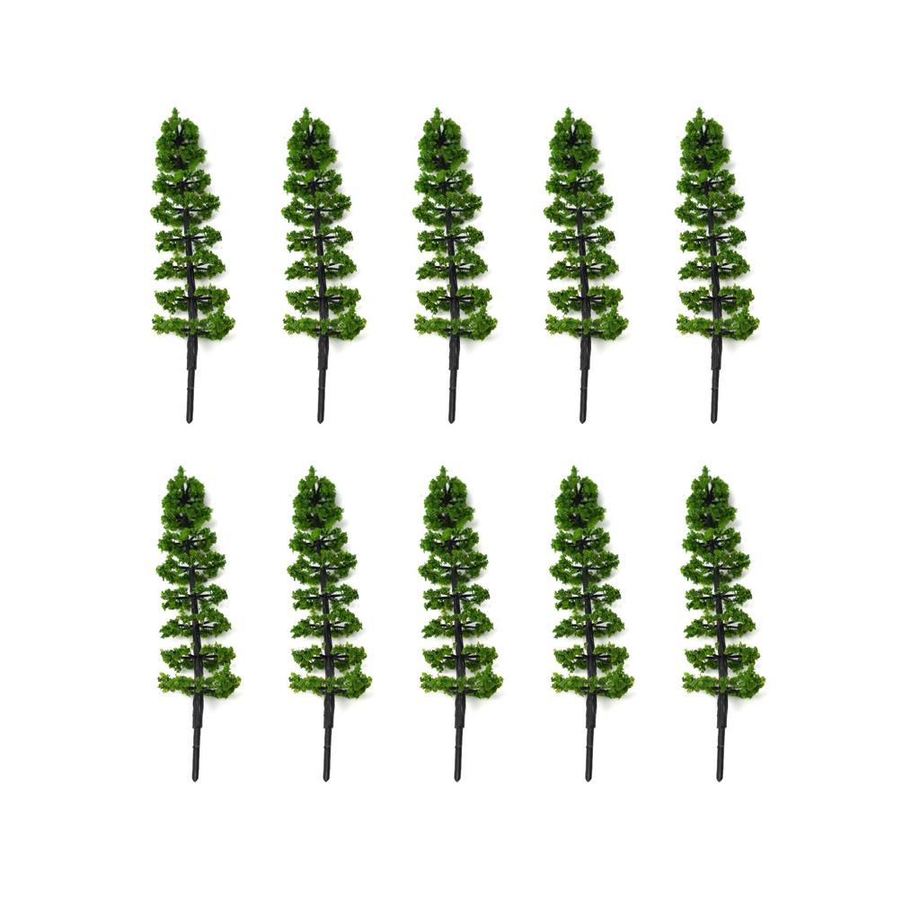 Model Trees Landscape Garden Miniature Plastic Decoration Supplies 9CM