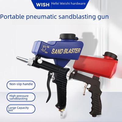 Set di pistole per sabbiatura antiruggine pneumatiche portatili - Piccola macchina per sabbiatura